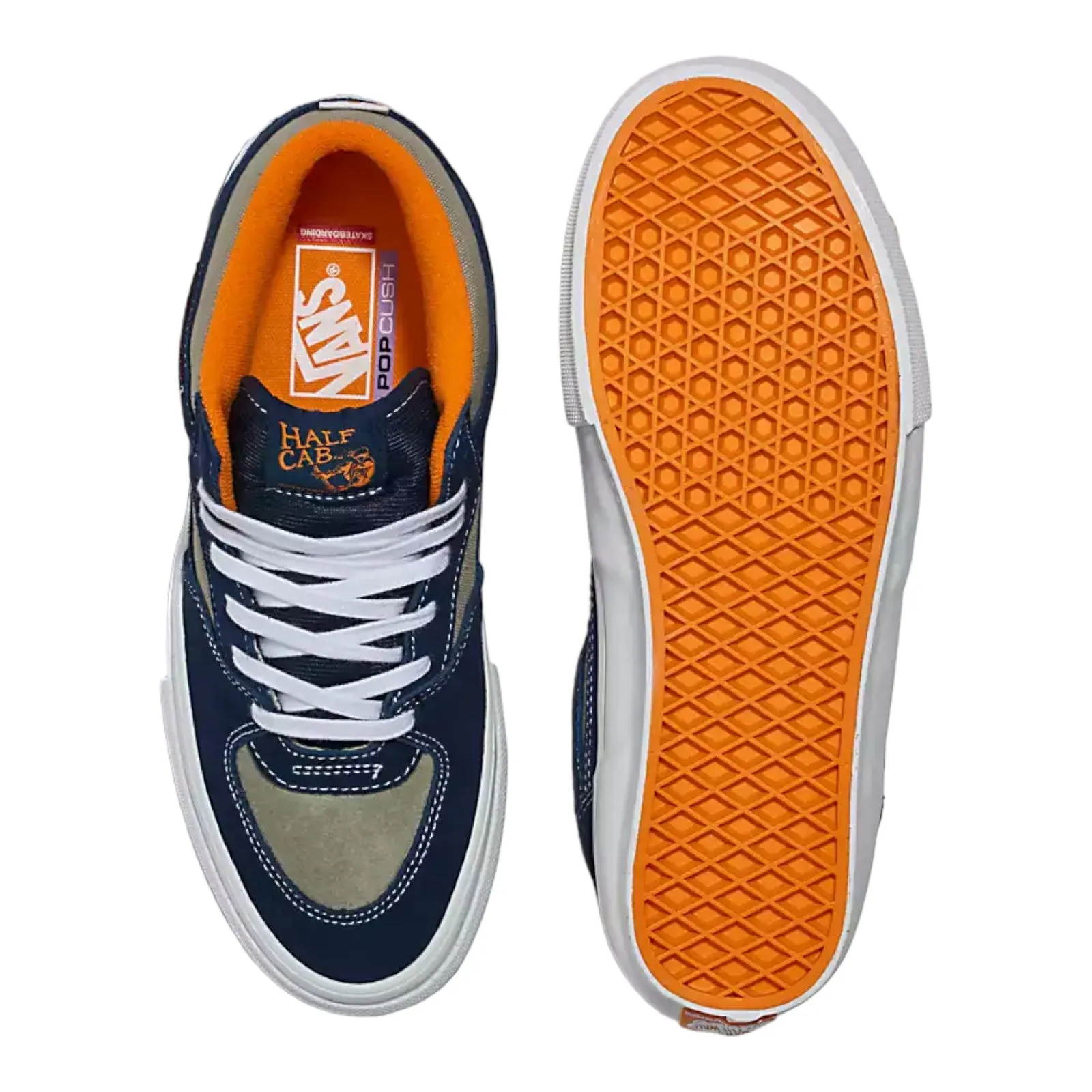 VANS SKATE HALF CAB SMOKE/NAVY