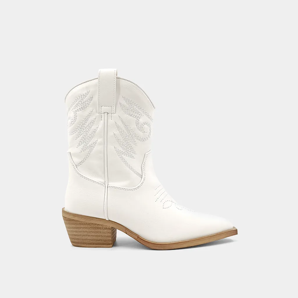 White Cowgirl Boot