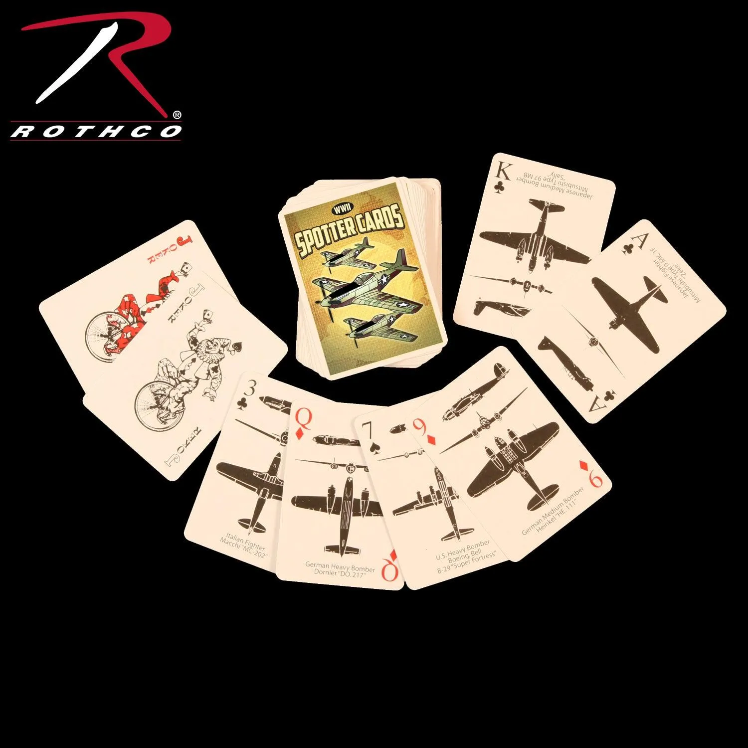 WWII Spotter Playing Cards ''CE''