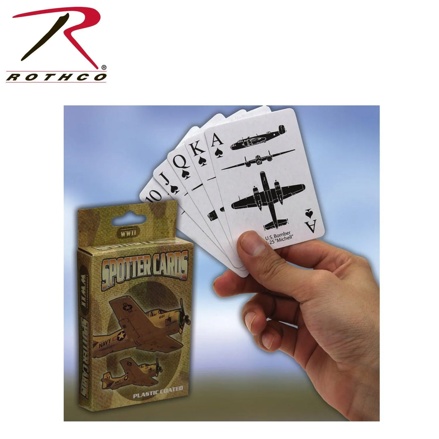 WWII Spotter Playing Cards ''CE''