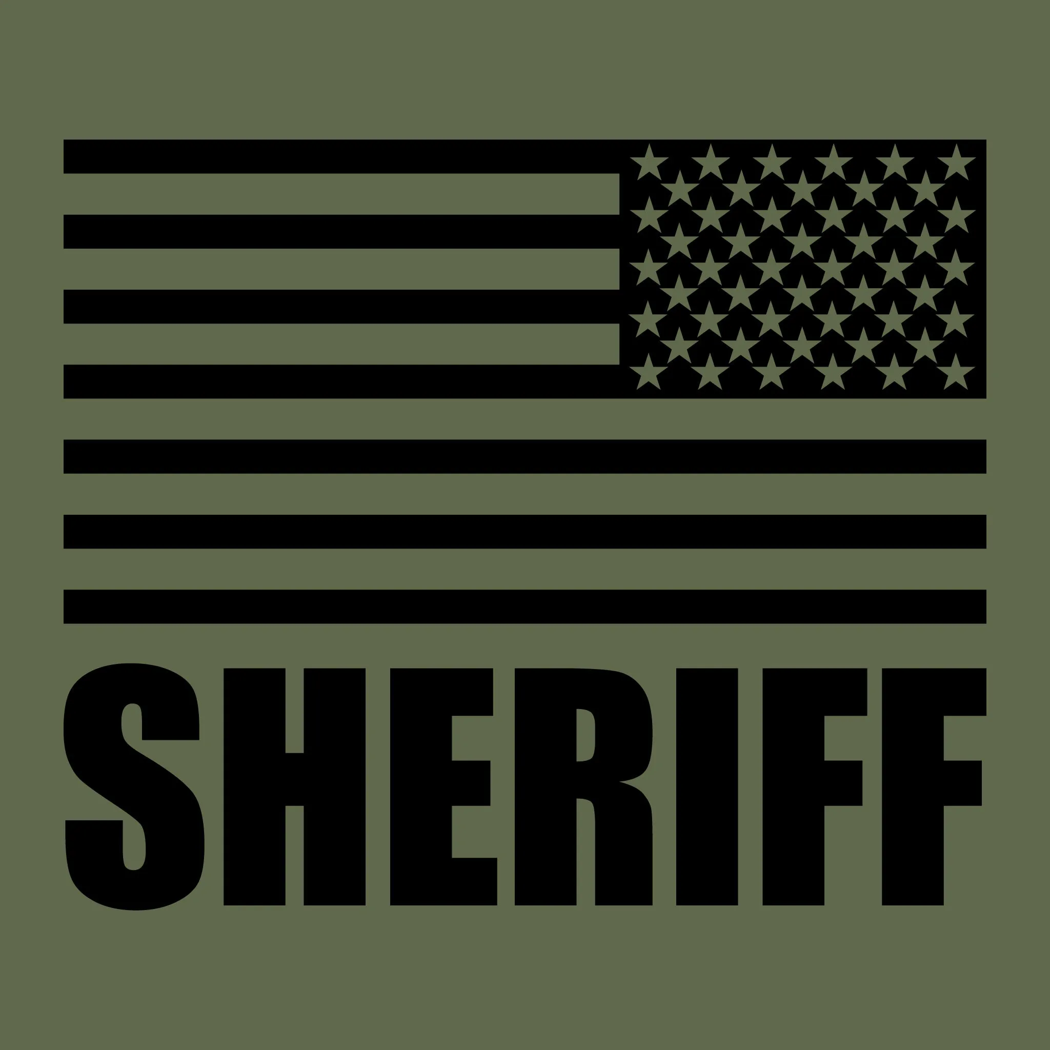 [YOUR AGENCY] SHERIFF Utility Shirt