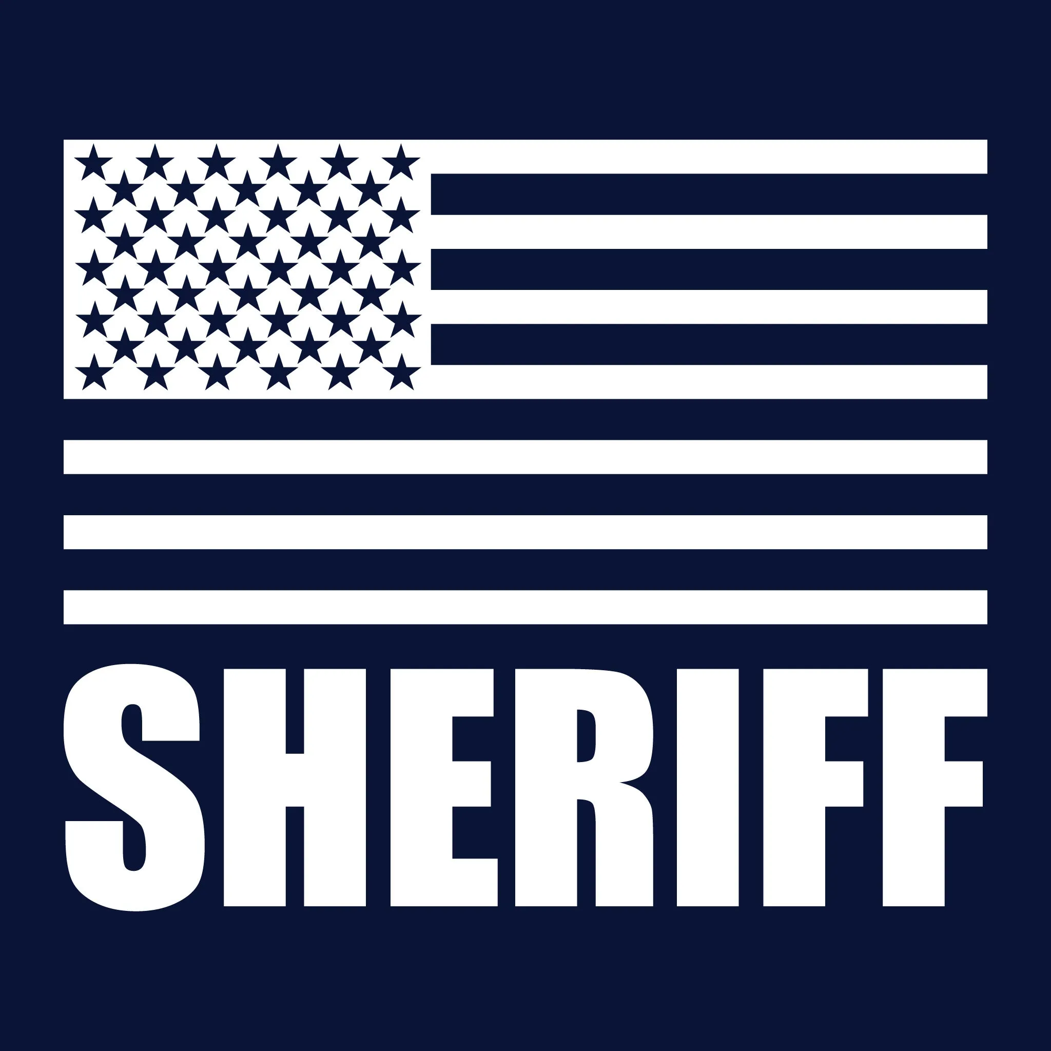 [YOUR AGENCY] SHERIFF Utility Shirt