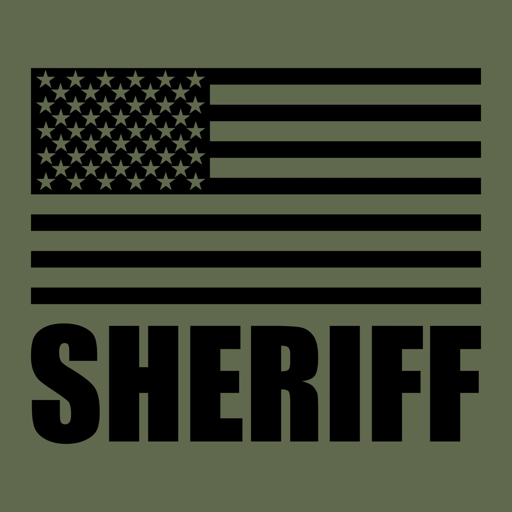 [YOUR AGENCY] SHERIFF Utility Shirt