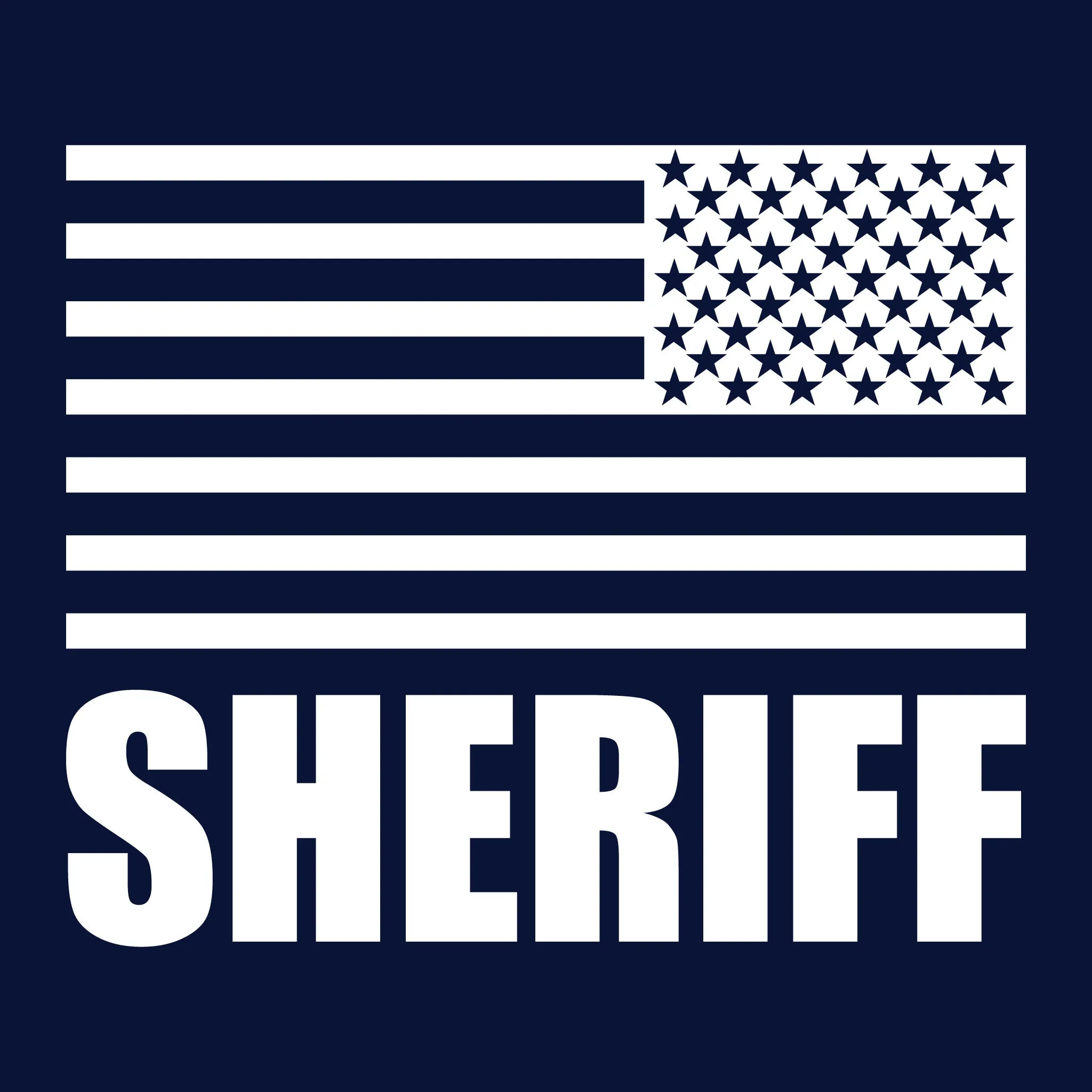 [YOUR AGENCY] SHERIFF Utility Shirt